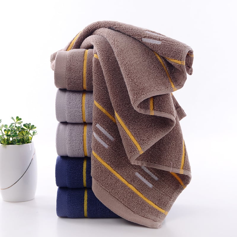 Ručnik za lice od 100% pamuka, 32s pređa, jacquard tkanina, 100–120 g, prilagođeni logo