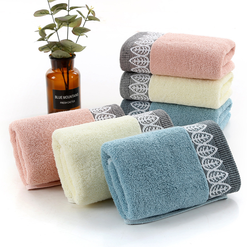 Ručnik za lice – 100–120 g, jacquard tkanina s 32 niti, 100% pamuk, prilagodljiva obrada