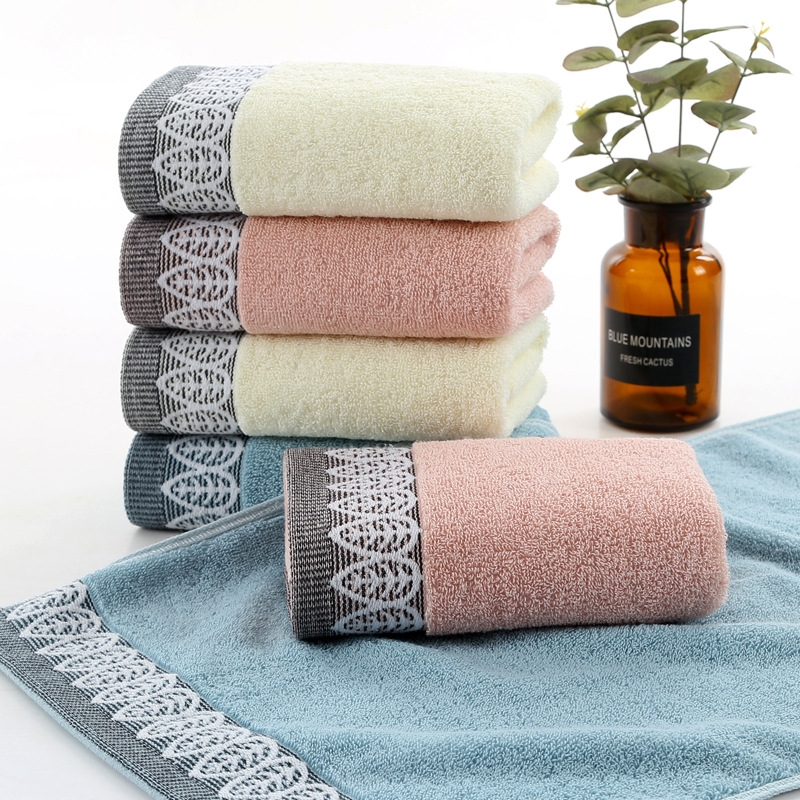 Ručnik za lice – 100–120 g, jacquard tkanina s 32 niti, 100% pamuk, prilagodljiva obrada