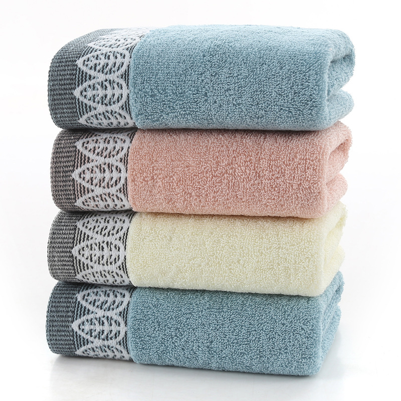 Ručnik za lice – 100–120 g, jacquard tkanina s 32 niti, 100% pamuk, prilagodljiva obrada
