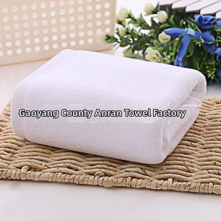 Hotellirätik puuvillast, lihtne kude, GSM 200-350, 99% puuvill, logotrükk