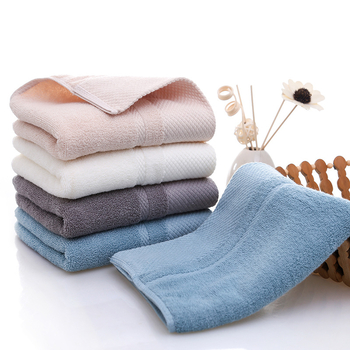 Pamučni ručnik za lice, 100% pamuk, jacquard i plitko pletena tkanina, 100 g, brzo upijanje 0-5 s