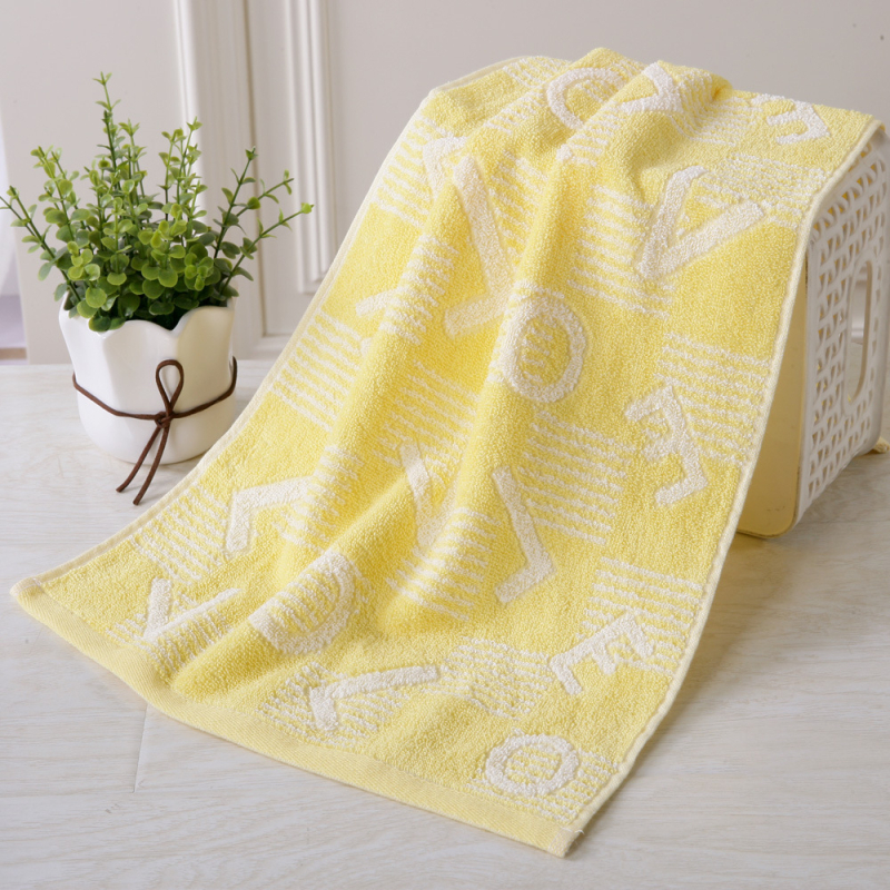 Ručnik za lice Type A, Jacquard pamuk, 80 g, 16 niti, 100% pamuk