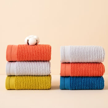Ručnik za lice od 100% pamuka, Jacquard tkanina, težina 80–100 g