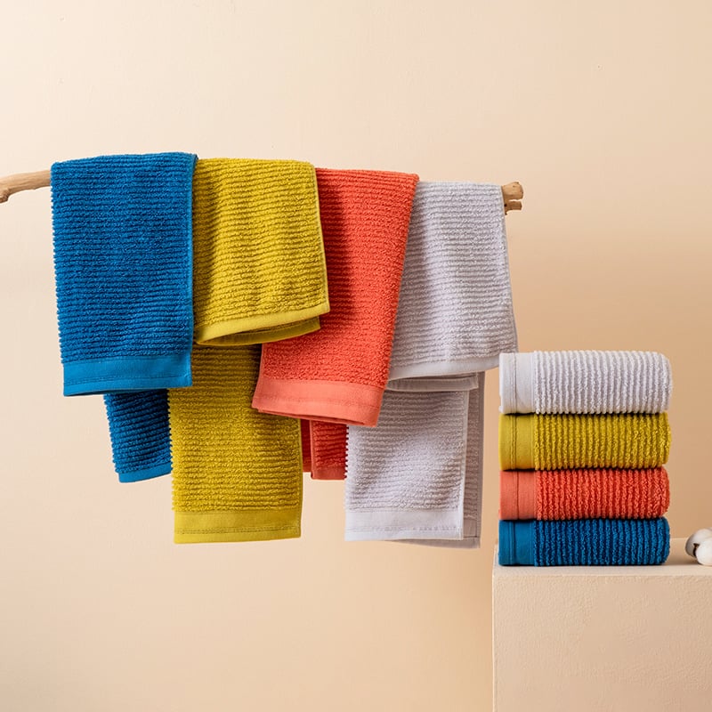 Ručnik za lice od 100% pamuka, Jacquard tkanina, težina 80–100 g