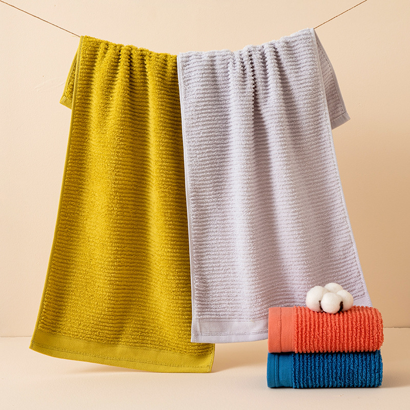 Ručnik za lice od 100% pamuka, Jacquard tkanina, težina 80–100 g