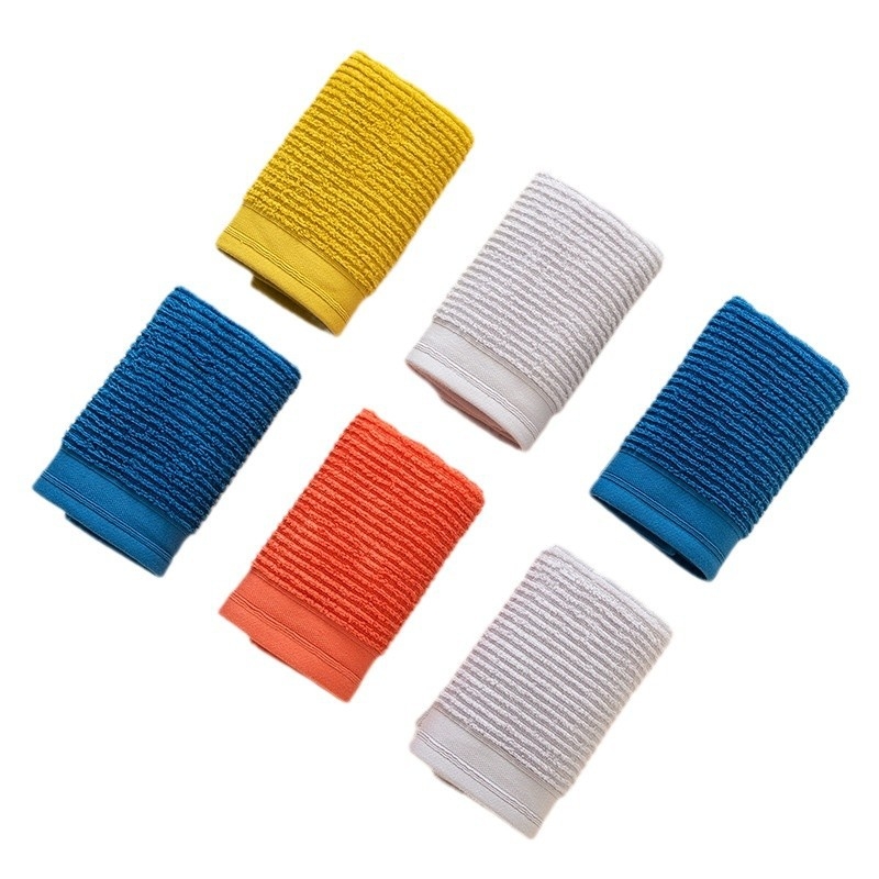 Ručnik za lice od 100% pamuka, Jacquard tkanina, težina 80–100 g