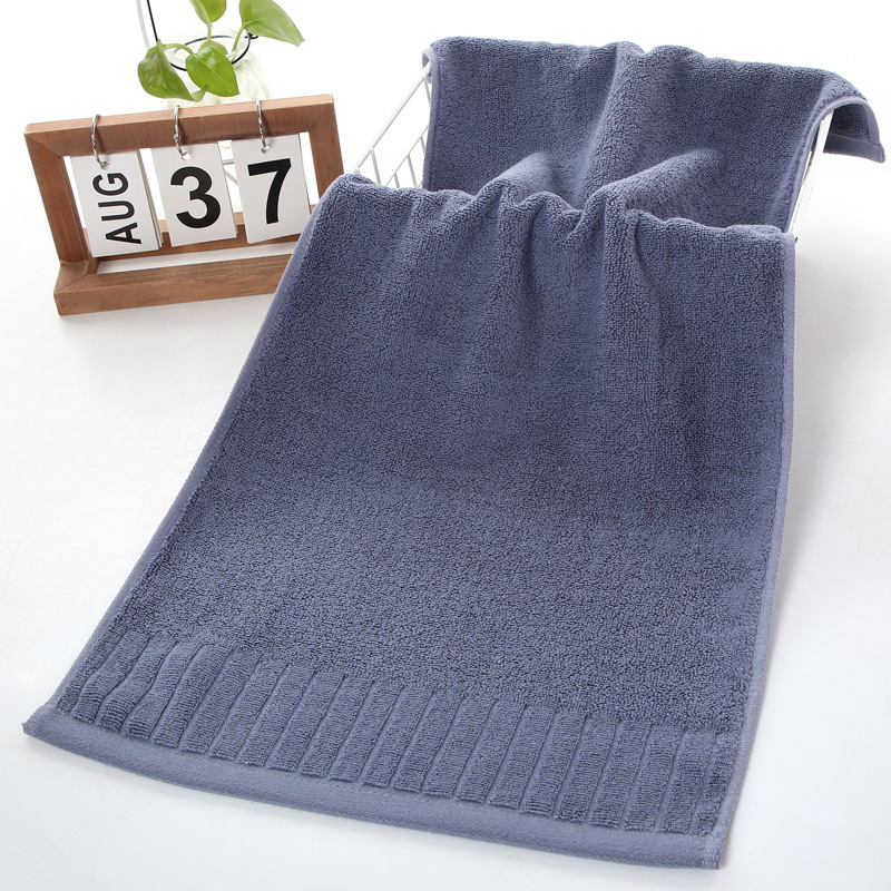 Ručnik od 100% pamuka – ručnik za lice, Jacquard s visokim i niskim dlačicama, 32S pređa, 100–120 g, mogućnost prilagođene izvezenice/loga