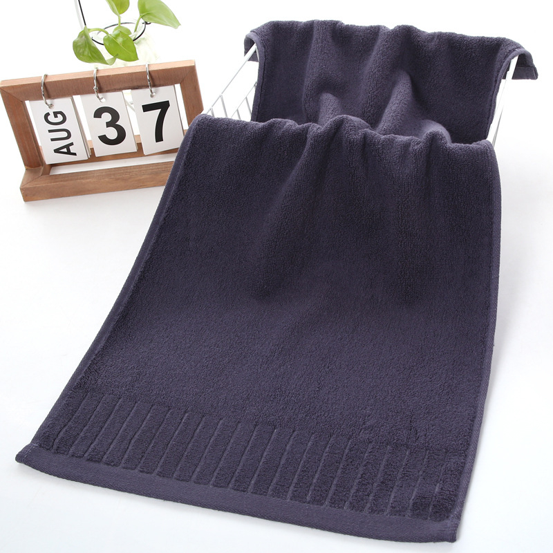 Ručnik od 100% pamuka – ručnik za lice, Jacquard s visokim i niskim dlačicama, 32S pređa, 100–120 g, mogućnost prilagođene izvezenice/loga