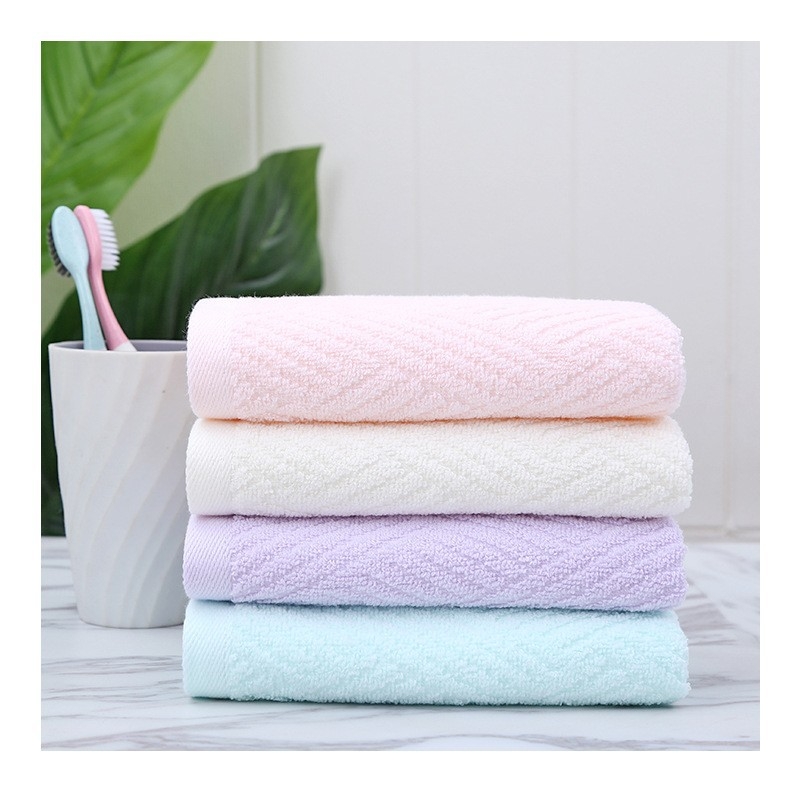 Ručnik za lice od 100% pamuka; Kyoto-okayama; Jacquard/obična tkanina; vlakna 21; težina 50–80 g.