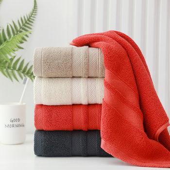 Xu Sheng ručnik za lice od 100% pamuka, pređa 29S, ravno tkanje, 120–140 g