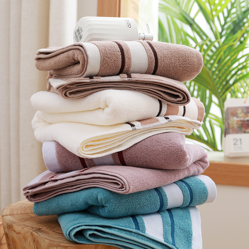 Tročlani set ručnika od 100% pamuka za lice i tijelo, jacquard tkanina, 32s pređa, mogućnost prilagođavanja logotipa