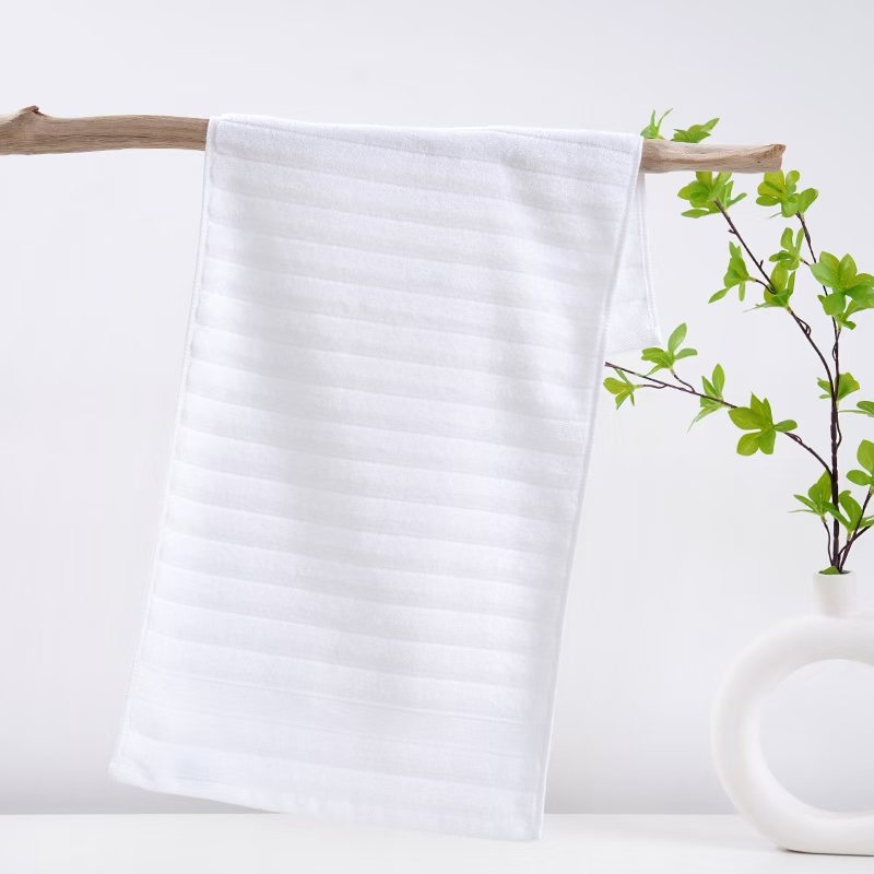 Set ručnika za kupanje od pamuka, 32S, jednostavna tkanina, 100–120 g/m²