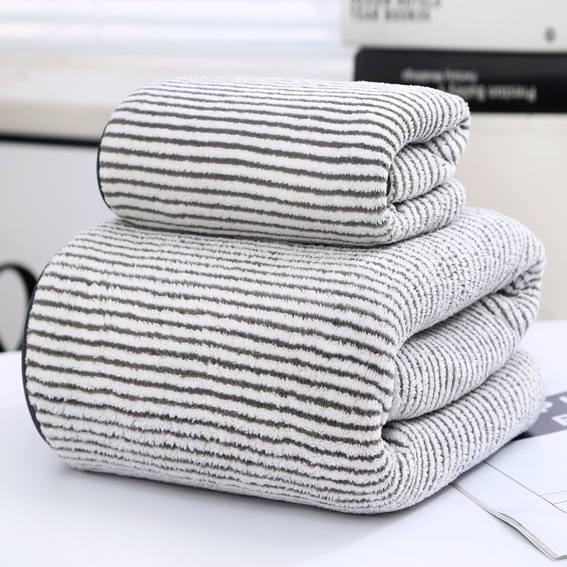 Muji set ručnika od bambusovih vlakana s aktivnim ugljem, debeli ručnici za kupanje, mekani i upijajući, ručnik za lice, ručnik za ruke, ručnik za tuširanje, mali kvadratni ručnik