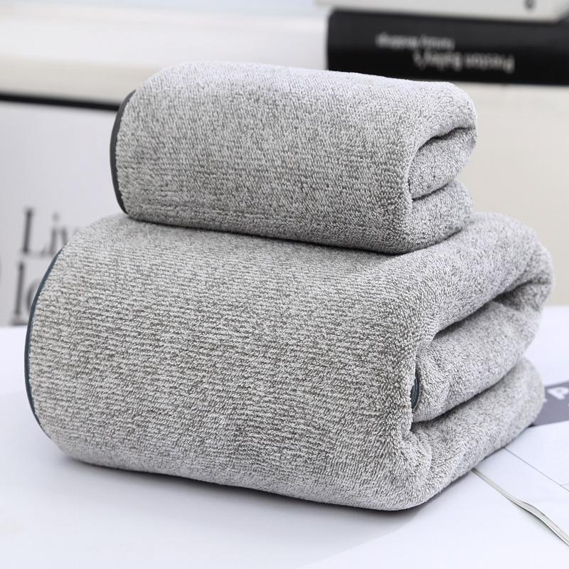 Muji set ručnika od bambusovih vlakana s aktivnim ugljem, debeli ručnici za kupanje, mekani i upijajući, ručnik za lice, ručnik za ruke, ručnik za tuširanje, mali kvadratni ručnik