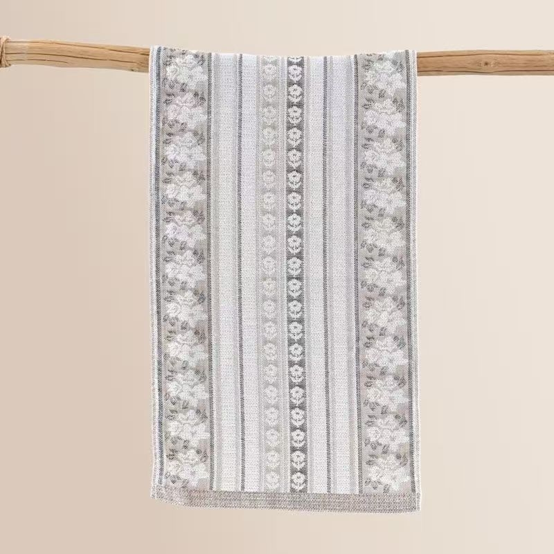 Ručnik za lice od gaze, debeo i mekan, Jacquard tkanje