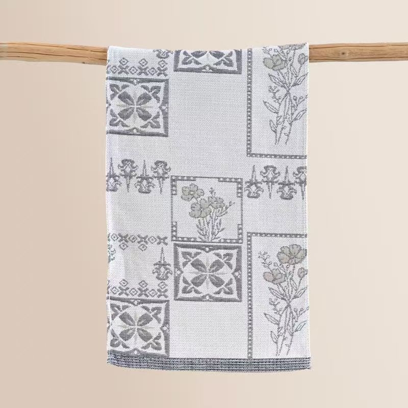 Ručnik za lice od gaze, debeo i mekan, Jacquard tkanje