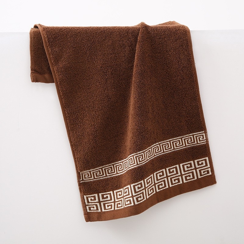 Памучен комплект кърпи за баня, меки за дома, 32-плътна прежда, тегло 100 g/380 g, възможно бродиране на лого