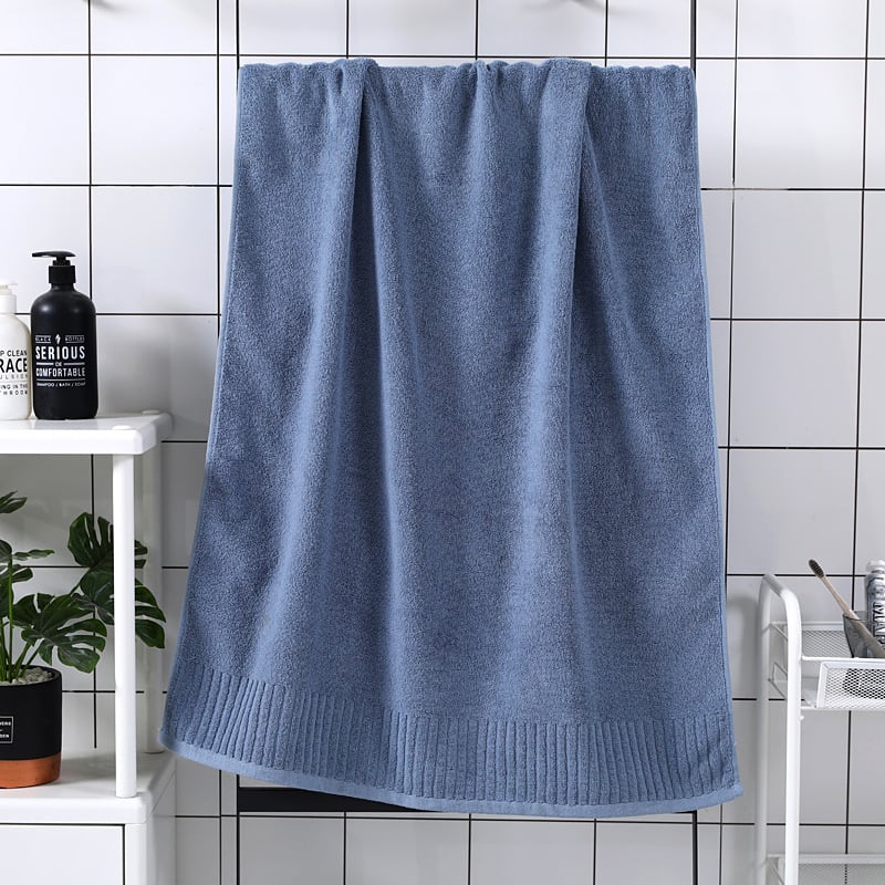 Set ručnika za kupanje i plažu od pamuka dugih vlakana, debeli, 300–400 g, 150D nit, obična tkanina