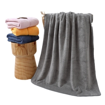 Yimeijing korall fleece fürdőlepedő, 95 g, sima szövésű, nedvszívó és gyorsan száradó