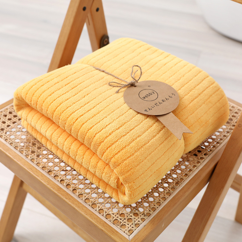 Yimeijing korall fleece fürdőlepedő, 95 g, sima szövésű, nedvszívó és gyorsan száradó