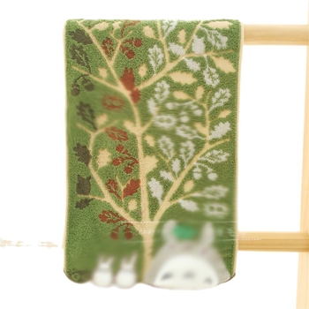 Dječji ručnik od 100% pamuka s jacquard izvezom motivom suncokreta, ravno tkano (100% pamuk, ravno tkano)