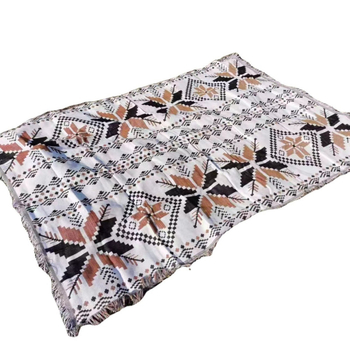 Бохемски стил за открито - кампинг одеяло със завивка за диван, геометричен принт, полиестер, 800–999 g, за четири сезона, персонализирана обработка