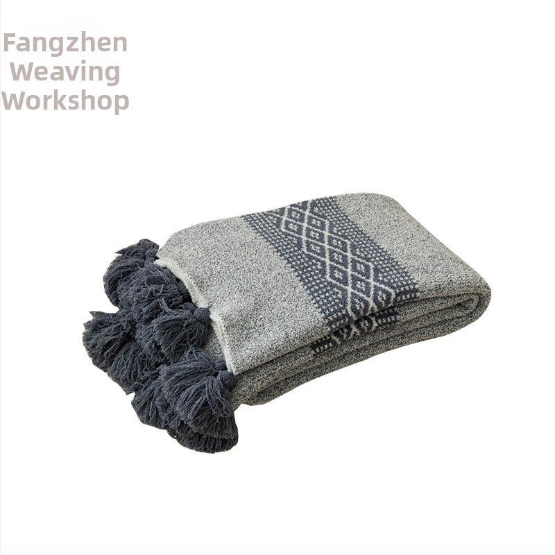 Zhen Fang deka s geometrijskim uzorkom od poliestera, 1500–1999 g, četiri sezone