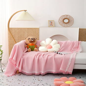 Κάλυμμα καναπέ/ριχτάρι με ρίγες, βαμβάκι, 1000–1499 γρ, άνοιξη–φθινόπωρο, διαθέσιμη παραμετροποίηση επεξεργασίας