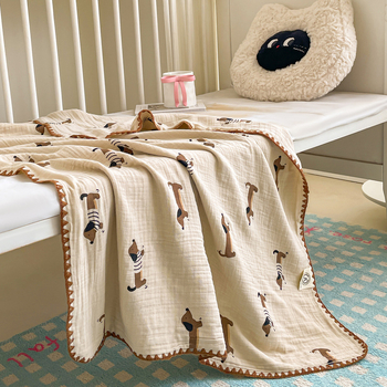 Kūdikio miego pledas iš medvilnės, mažiau nei 300 g, pavasario ir rudens sezonas, šiuolaikiškas paprastas stilius, aukštos kokybės