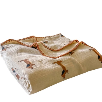 Kūdikio miego pledas iš medvilnės, mažiau nei 300 g, pavasario ir rudens sezonas, šiuolaikiškas paprastas stilius, aukštos kokybės