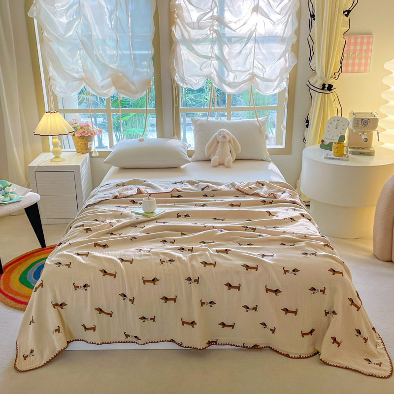 Kūdikio miego pledas iš medvilnės, mažiau nei 300 g, pavasario ir rudens sezonas, šiuolaikiškas paprastas stilius, aukštos kokybės