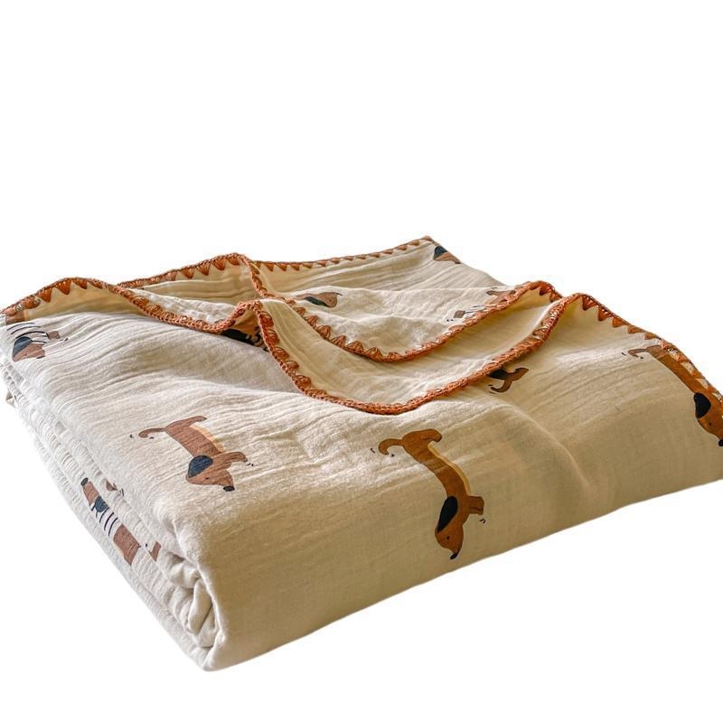 Kūdikio miego pledas iš medvilnės, mažiau nei 300 g, pavasario ir rudens sezonas, šiuolaikiškas paprastas stilius, aukštos kokybės