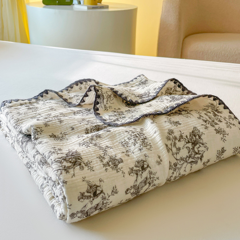 Kūdikio miego pledas iš medvilnės, mažiau nei 300 g, pavasario ir rudens sezonas, šiuolaikiškas paprastas stilius, aukštos kokybės