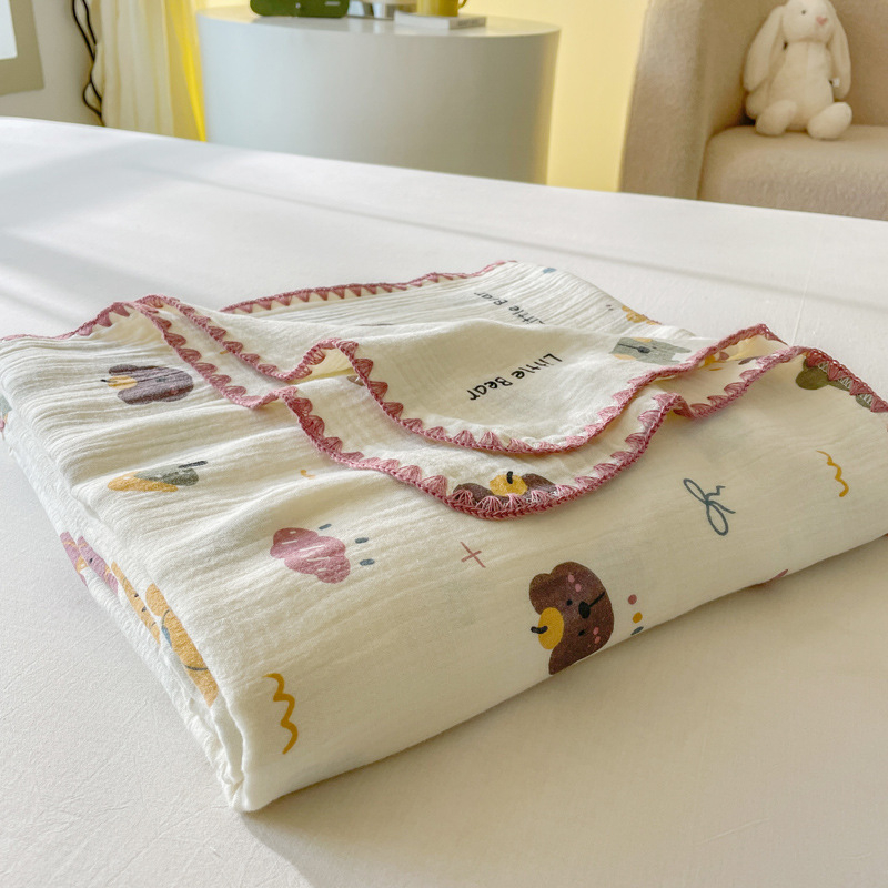 Kūdikio miego pledas iš medvilnės, mažiau nei 300 g, pavasario ir rudens sezonas, šiuolaikiškas paprastas stilius, aukštos kokybės