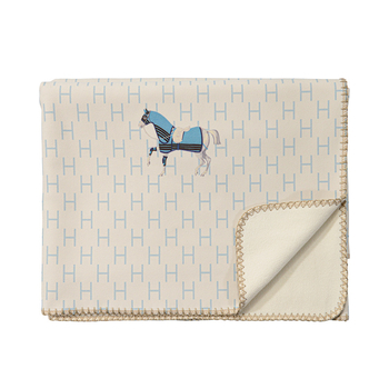 Pătură de bebe Yayi • Poliester • Model geometric • Greutate 500-800 g • Pentru toamnă și iarnă