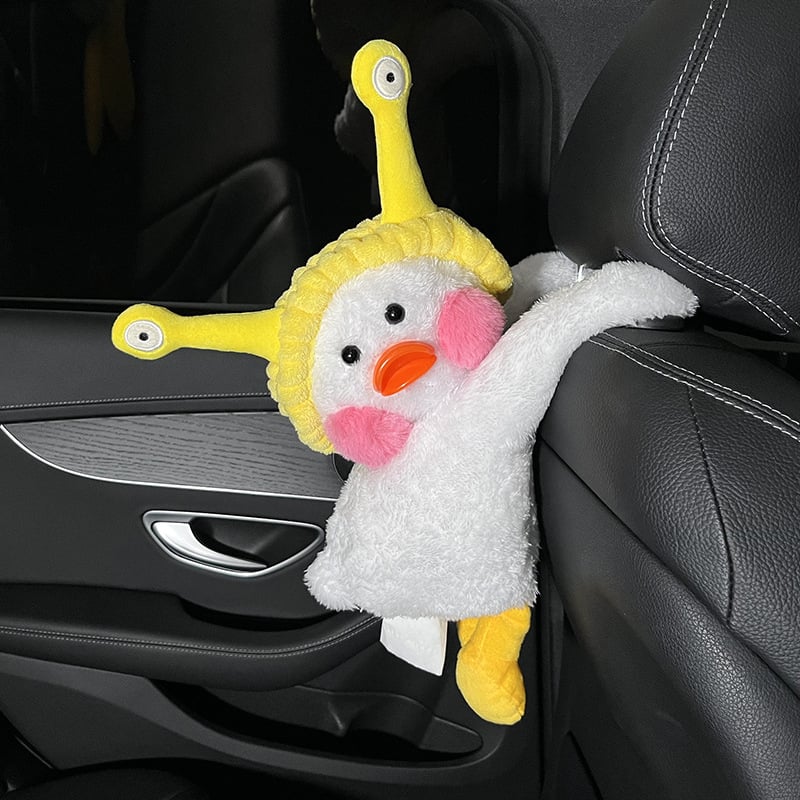 Pliš kutija za maramice u obliku patke za auto i dom – podrijetlo Kina, unutarnja dekoracija