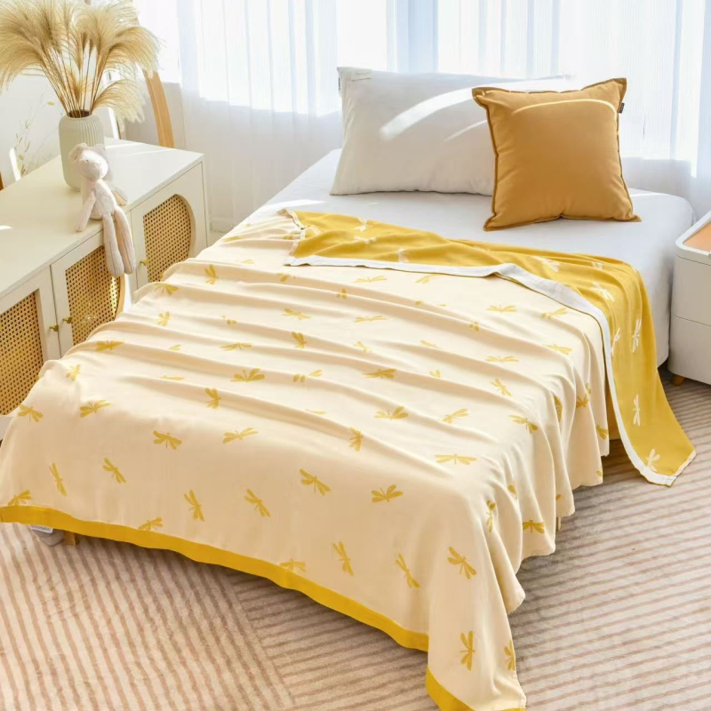 Bambusa šķiedras sega – multfilmu raksts, vasara, reaktīvā krāsošana, 0,55–1,0 kg