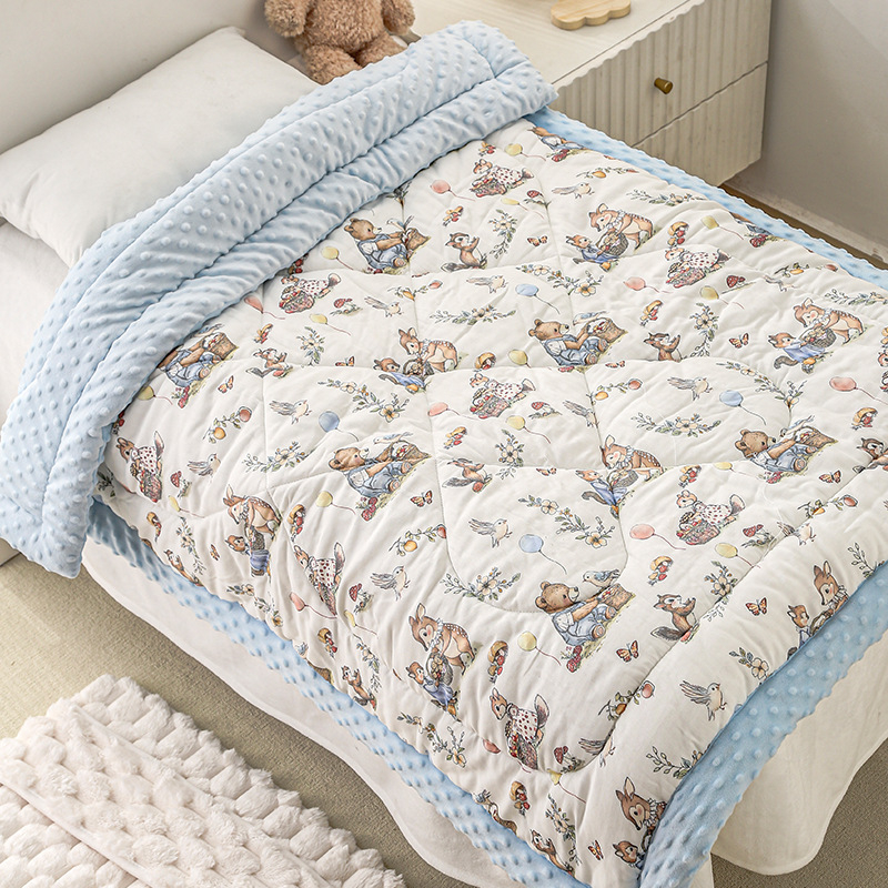 Bean antklodė kūdikiams ir vaikams - bambukų pluoštas, visų sezonų, animacinio stiliaus, 500–800 g, tinkama nuo naujagimio iki 6 metų