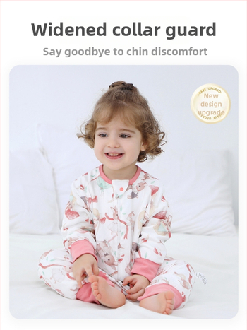 Sac de dormit pentru copii din fibre de bambus cu căptușeală din bambus, umplutură din fibră de celuloză regenerată, mâneci detașabile, antibacterian și absorbant de umiditate, pentru toate sezoanele.