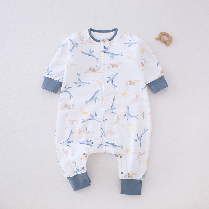 Sac de dormit pentru copii din fibre de bambus cu căptușeală din bambus, umplutură din fibră de celuloză regenerată, mâneci detașabile, antibacterian și absorbant de umiditate, pentru toate sezoanele.