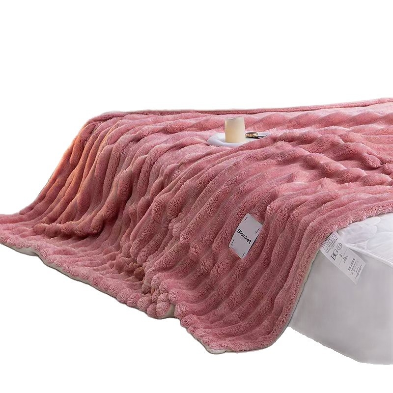 Deka za kauč od poliester flisa, 500–800 g, jednobojna, moderan minimalistički stil