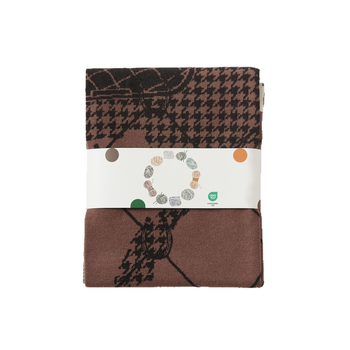 Pletena deka od kunićjeg baršuna, geometrijski i apstraktni uzorak, težina 300–500 g, vintage stil