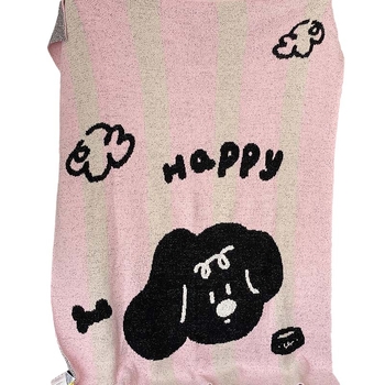 Soprantha Piena vilnas adīta sega – Karikatūru motīvs, 300–500 g, Visām sezonām