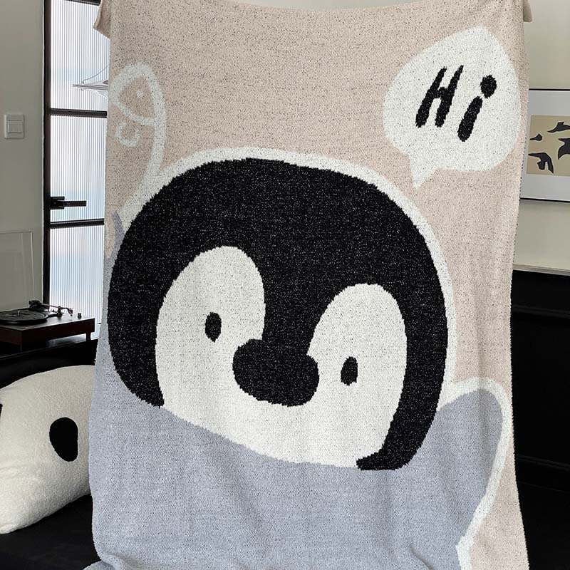 Soprantha Piena vilnas adīta sega – Karikatūru motīvs, 300–500 g, Visām sezonām