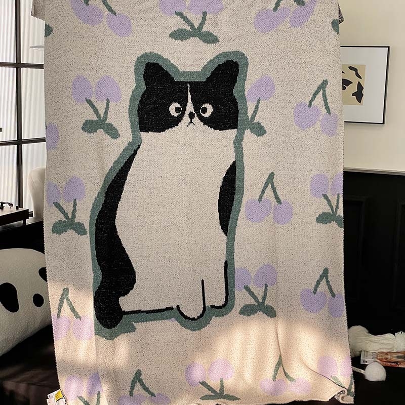 Soprantha Piena vilnas adīta sega – Karikatūru motīvs, 300–500 g, Visām sezonām