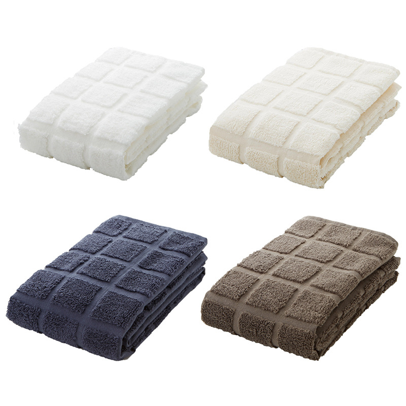 Pamukani ručnik za lice bez otiska, za kućnu upotrebu, ravna tkanina, GSM 100–120, pređa 32, mogućnost prilagođavanja