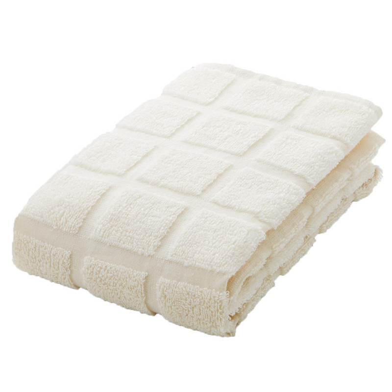 Pamukani ručnik za lice bez otiska, za kućnu upotrebu, ravna tkanina, GSM 100–120, pređa 32, mogućnost prilagođavanja