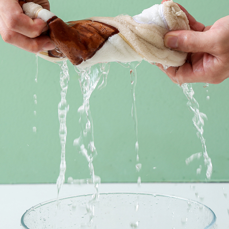 Ruknik za ruke s karikaturnim dizajnom, za vješanje, izvezen, poliester-pamuk