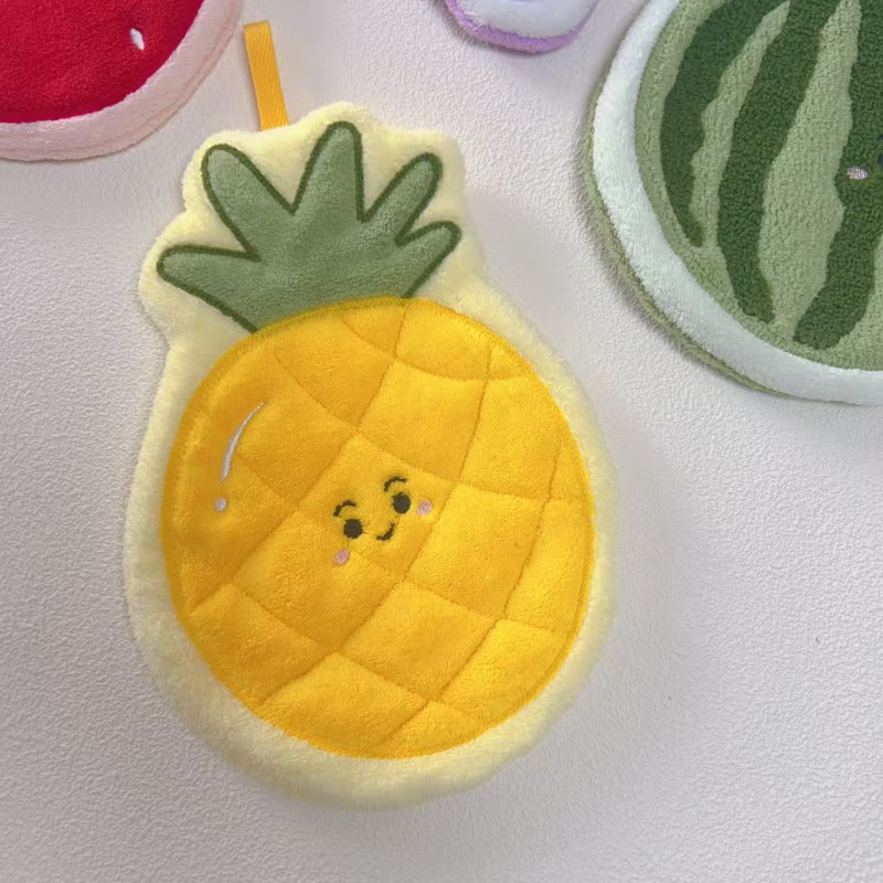 Ruční ručnik od koralnog flisa, viseći, 150D vlakna, obrub, 30–50 g